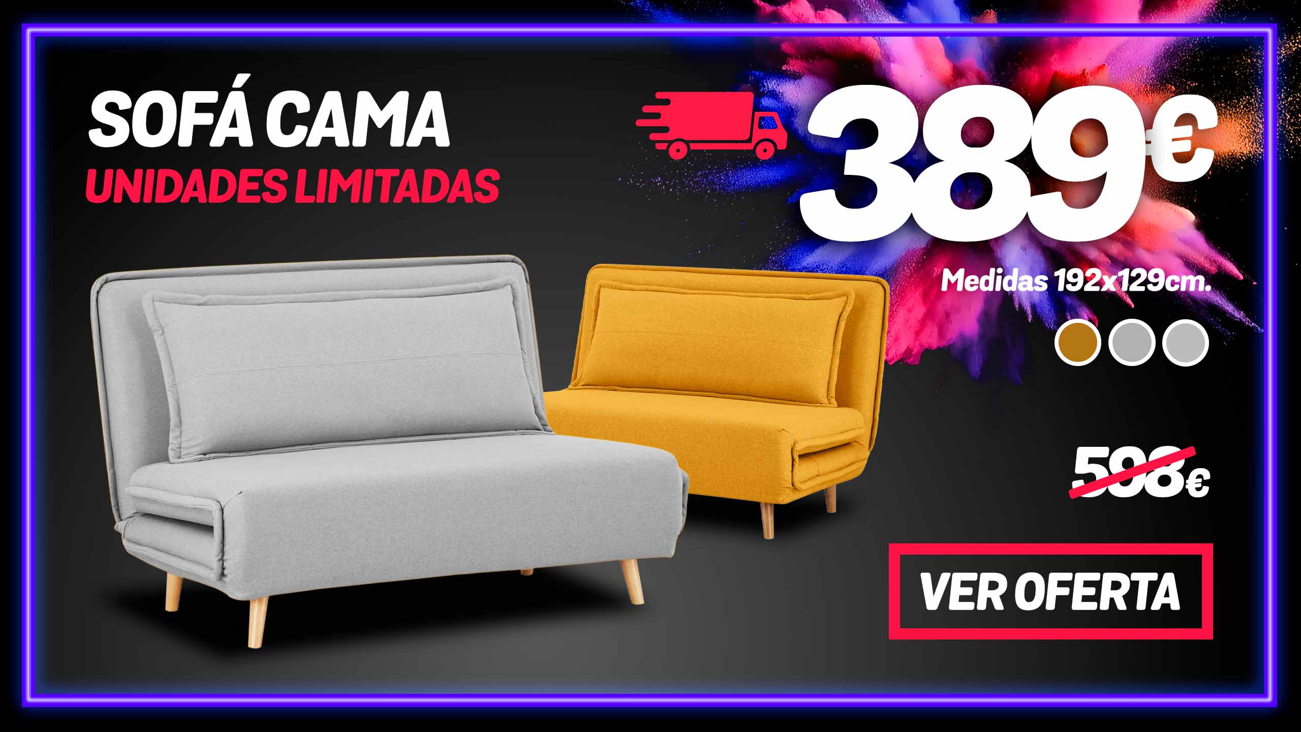 sofa cama en stock